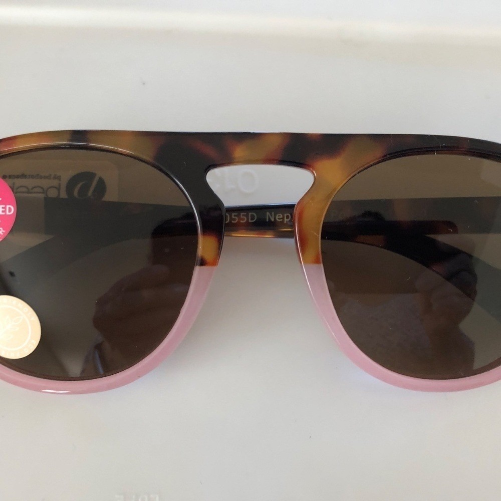 NEW NORDSTROM PEEPERS NEPTUNE PINK AVIATOR SUNGLASSES